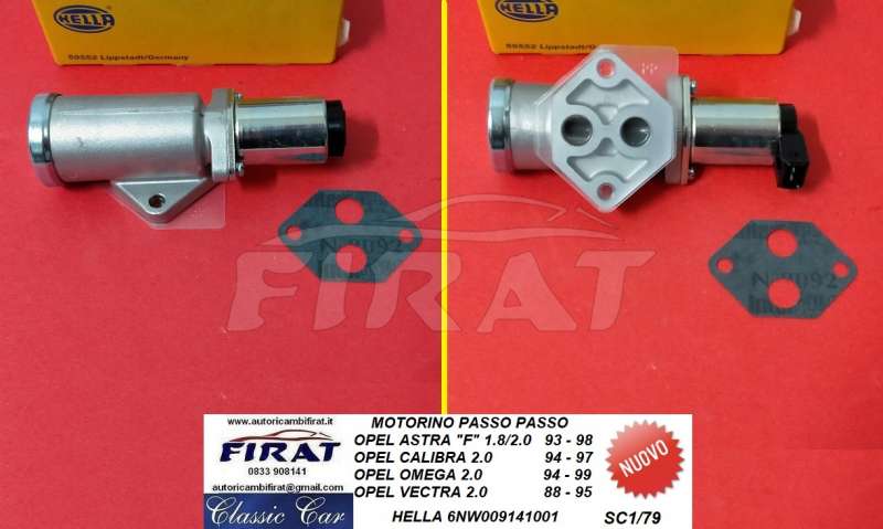 MOTORINO PASSO PASSO OPEL ASTRA-CALIBRA-OMEGA-VECTRA (HELLA)